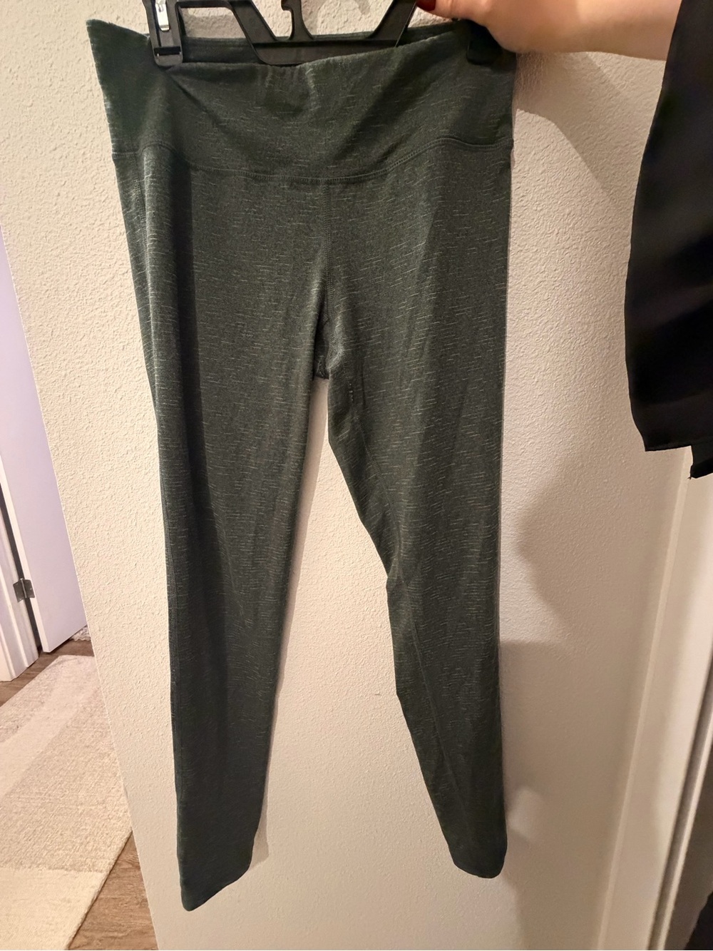 Champion High-Rise Olive Green Leggings